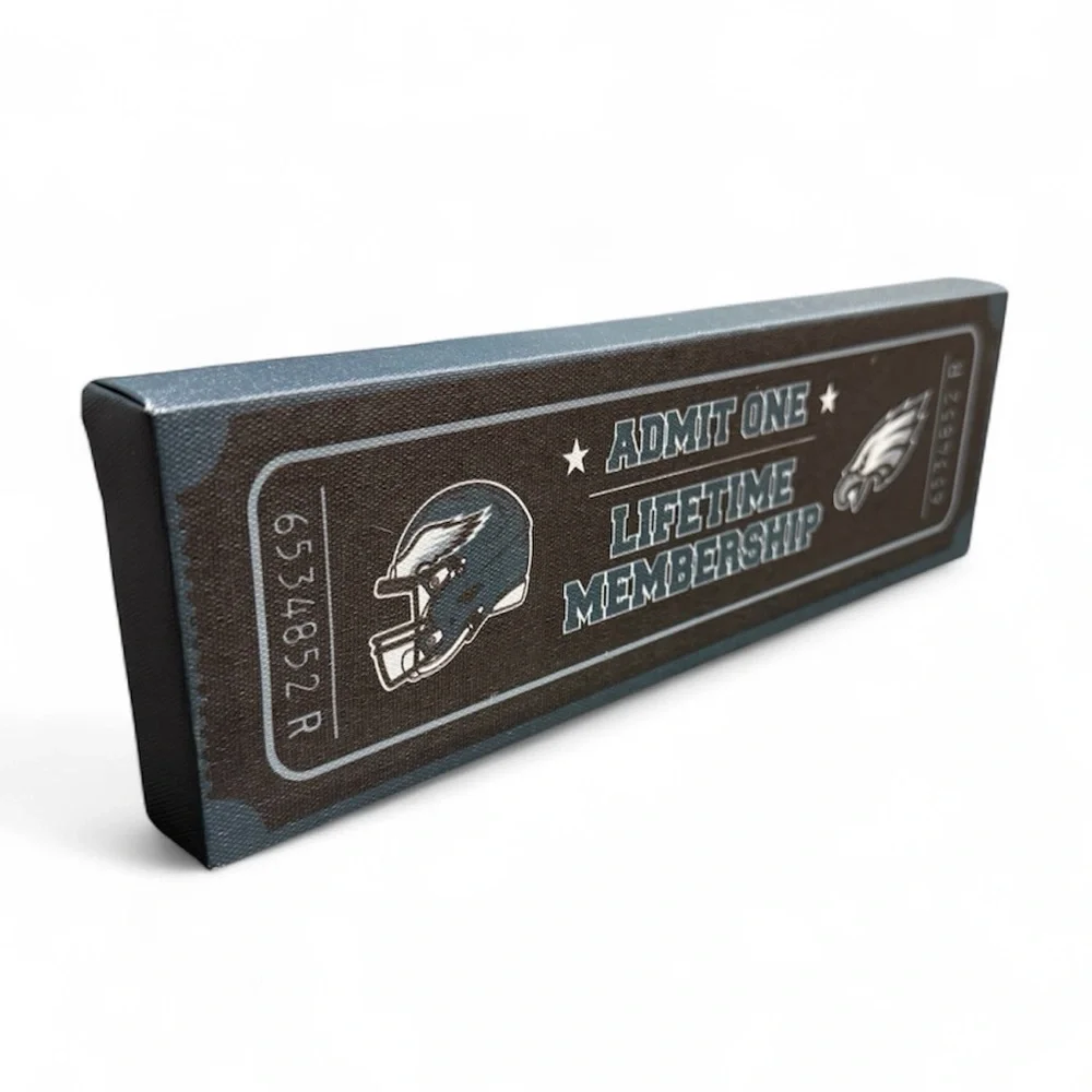 NFL Philadelphia Eagles Lifetime Membership Sign - NWT